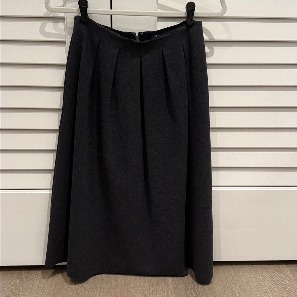 Madewell Pleated Midi Skirt
